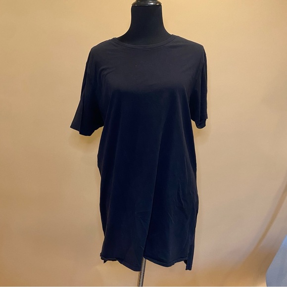 5/$20 Brooklyn Calling NYC Black Long Line Cotton Short Sleeve Tee Shirt M - Picture 1 of 7